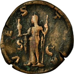 [#67493] Coin, Julia Mamaea, Medal, EF, Copper, Cohen:83