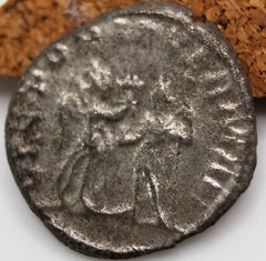 Roman Imperial | Gallienus AR Antoninianus | Samosata | 256-257 VICTORIA GERMAN
