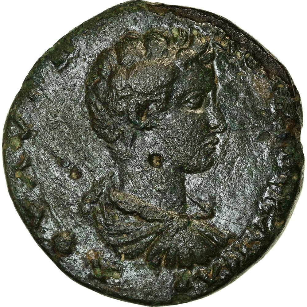 [#890931] Coin, Bithynia, Nikaia, Commodus, Bronze Æ, 166-177, EF, Bro, nze