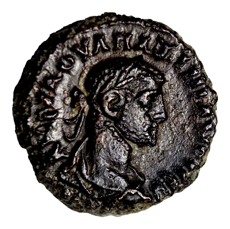 Authentic Ancient Roman Coin Maximianus Tetradrachm Alexandria Eagle LA COA