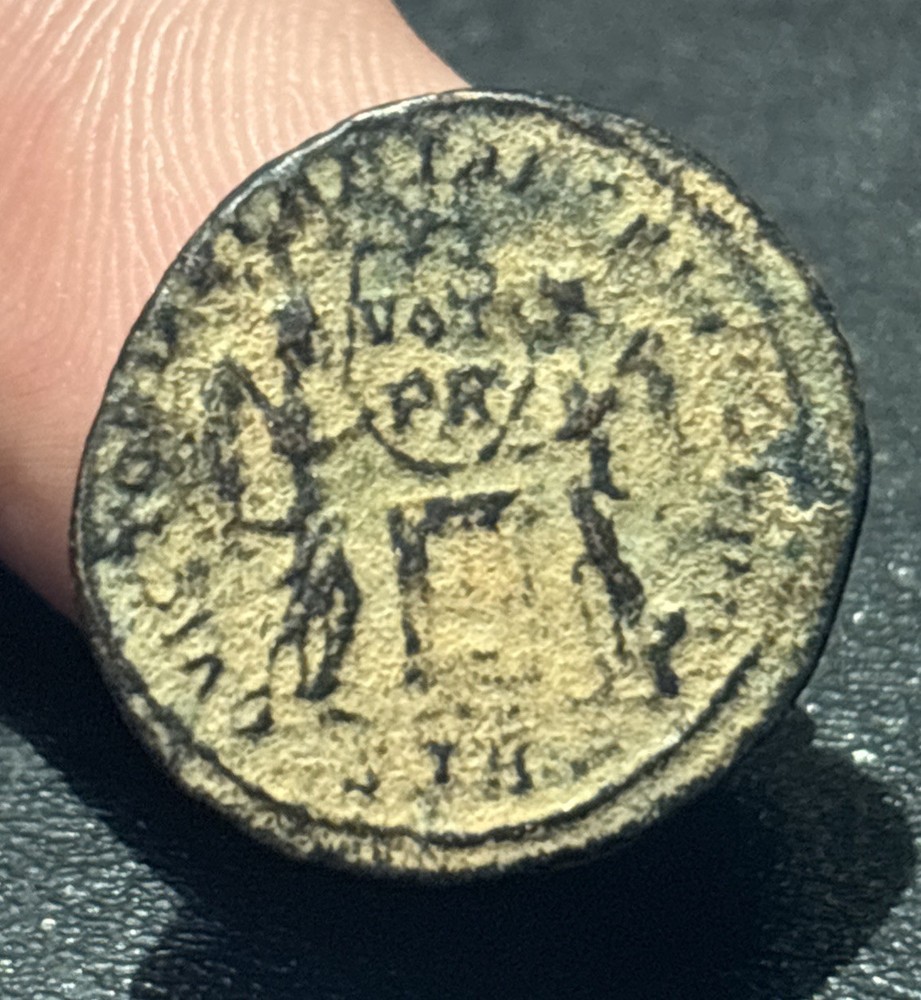 319 AD Roman Imperial Constantine I The Great AE Follis (1.97g; 18mm) Trier Coin
