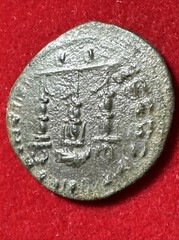 ROMAN EMPIRE IV Century AD bronze Coin FOLLIS of Emperor Constantine I 306-337
