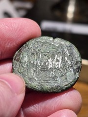 Antoninus Pius Æ Sestertius, Temple Of Augustus