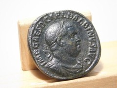 Balbinus sestertius, Roman Imperial, 238 A.D., ruled only 3 months