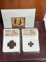 Starter Set: 2 Diff. Romans. NGC Cert. Probus 276-282 & Arcadius 383-408 X215