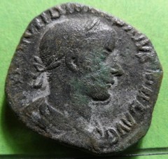 Marcus Antonius GORDIANUS (238-244 AD) Sestercio -CAYON.-108 Bronze 18,3grs