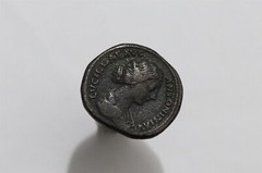🧭 Lucilla, Sestertius, 161-162, Rome, , Bronze, RIC:1763 RARE DETAILS B49 #4812