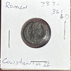 Constantius II (337-361) Constantinople. Son of Constantine The Great R1604
