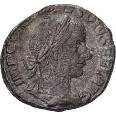 [#981353] Gordian III, As, 241-244, Rome, Bronze, VF, RIC:307