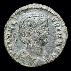 GALERIA VALERIA, AE FOLLIS. (a1151)