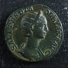 Orbiana Sestertius 225-227 Rome RIC 655 Concordia Sesterce Orbiane