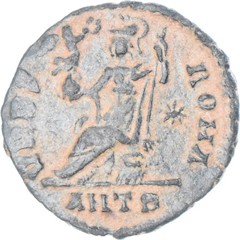 [#1175993] Coin, Valentinian II, Follis, 378-383, Antioch, AU, Bronze, RIC:51