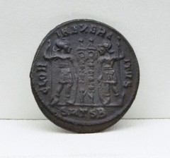 Roman Empire Constantine II 330-333 AD AE Follis #KTM10436