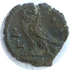 270-275 AD Roman Imperial Aurelian Alexandria Eagle Billon Tetradrachm