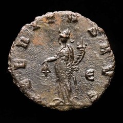 *Lucernae* Gallienus Antoninianus VBERITAS – Є (460) Rome 262 A.D.