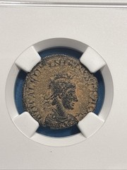 Valentinian II Roman Bronze Coin • AD 375-392 • NCG Graded • AE2