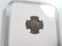 Constantius II Roman Empire BI Nummus AE3/4 NGC XF Ancient Epfig Hoard Pedigree