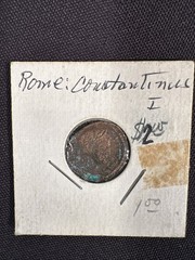 Constantine I Great Rare Ancient Roman Coin Camp-Gate on Reverse