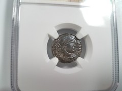 Constantine II Roman Empire BI Nummus AE3/4 NGC XF Ancient Epfig Hoard Pedigree