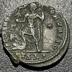 351-354 AD Roman Imperial Constantius II AE Centenionalis 4.4g Thessalonica Coin