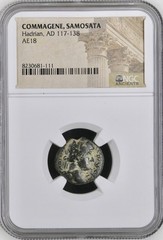 Emperor Hadrian 117-138AD Genuine NGC Certified Commagene Samosata Roman Coin