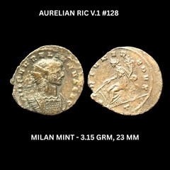 ROMAN EMPIRE – AURELIAN (AD 270-275) – ANTONINIANUS COIN – RIC V.1#128