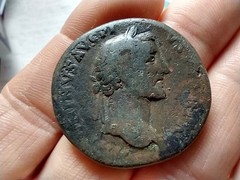 🔥 140–144 AD Ancient Roman Sestertius – Emperor Antoninus Pius – SALUS Reverse