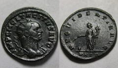 Rare Original ancient Roman XF coin Tacitus 275-276 AD Antoninianus Providentia