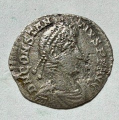 Constantius II siliqua VOTIS XXX MVLTIS XXXX in wreath