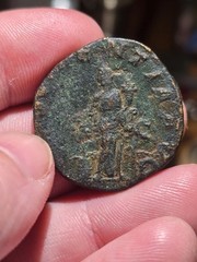 Severus Alexander Æ Sestertius, Providentia