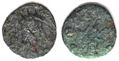 Authentic Ancient Roman Billon Antoninianus Gallienus Pax Augustus (260-262 AD)