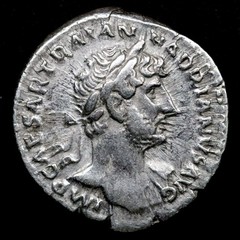 Roman Empire. Hadrian 117-138 AD Silver Denarius – VF+