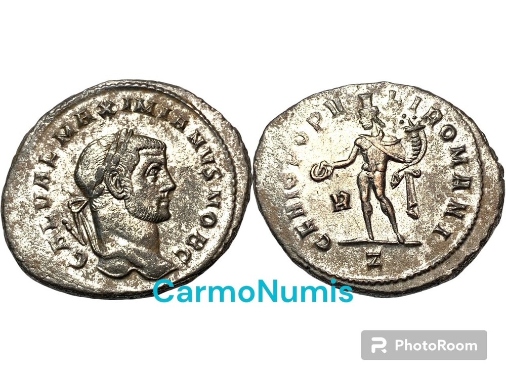 Galerius, SCARCSO Follis, Rome, 296 AD. [ROM_2782]