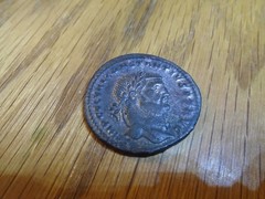 Imperial Rome CONSTANTIUS CHLORUS 305 -307 AD AE Follis (8.77 gm) RIC.21a XF