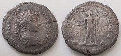 Caracalla AR Denarius AD 212 Roman Silver Coin Hercules RIC 192 2.74g