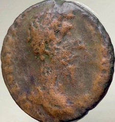 Emperor Marcus Aurelius 161-180AD AE24 As Genuine Ancient Roman Coin