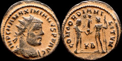Maximianus Ancient Roman Imperial Coin (286-310AD) 2,82 gramm 22 mm.#1162