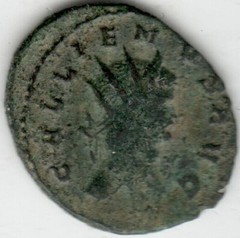 GALLIENUS (253-268) Ae Antoninianus (3.28g) of 267/8; SR-2982, RIC 245