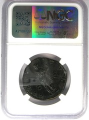 Faustina Senior AE Sestertius Coin 138-40 AD – Certified NGC AU – Rare in AU