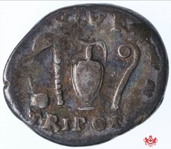 69-79 AD Roman Empire AR Denarius Vespasianus – VF – Lot#158P