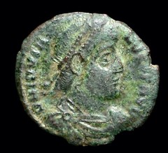 JOVIAN, AD 363-364, AE FOLLIS. (a1165)