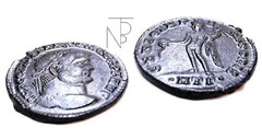 Ancient Imperial Rome (Galerio Maximiano) Follis-HERACLEA