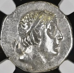 Cappadocia Kingdom 96BC-63BC Ancient Drachm Coin NGC Graded Ariobarzanes I VF