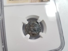 Constantine II Roman Empire BI Nummus AE3/4 NGC Ch AU Ancient Epfig Hoard Caesar