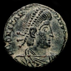 *Lucernae* Constantius II AE16 FEL TEMP REPARATIO-D / PCON Arles 316-337 A.D.