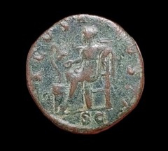 Maximin 1st Thrace, Sesterce