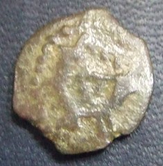 JUDEAN, HEROD I THE GREAT, BIBLICAL FAME, PRUTAH, ROMAN CLIENT KING IN JUDEA (2)