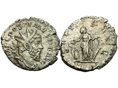 Posthumous, Scarcely Antoninian, Trier, 262 AD. [ROM_4135]