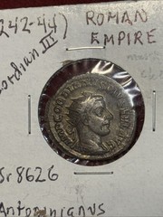 Gordian III Silver Antoninianus Rome Mint Ancient Roman Coin 238-244 AD Oriens