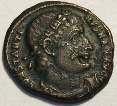 ROMAN EMPIRE – Constantine II – 337-340 A.D. – Bronze Centenionalis – About UNC!
